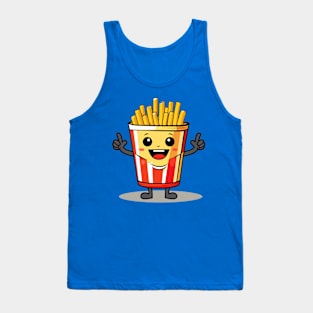 kawaii french fries T-Shirt cute potatofood Tank Top